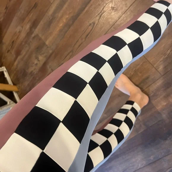 Port de bras Damas leggings two tone